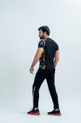 Mens Mesh Tee Black